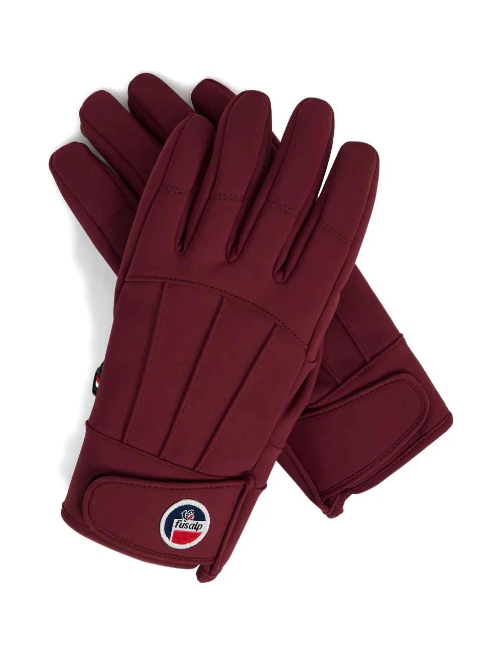 Fusalp leather glacier gloves - Rood