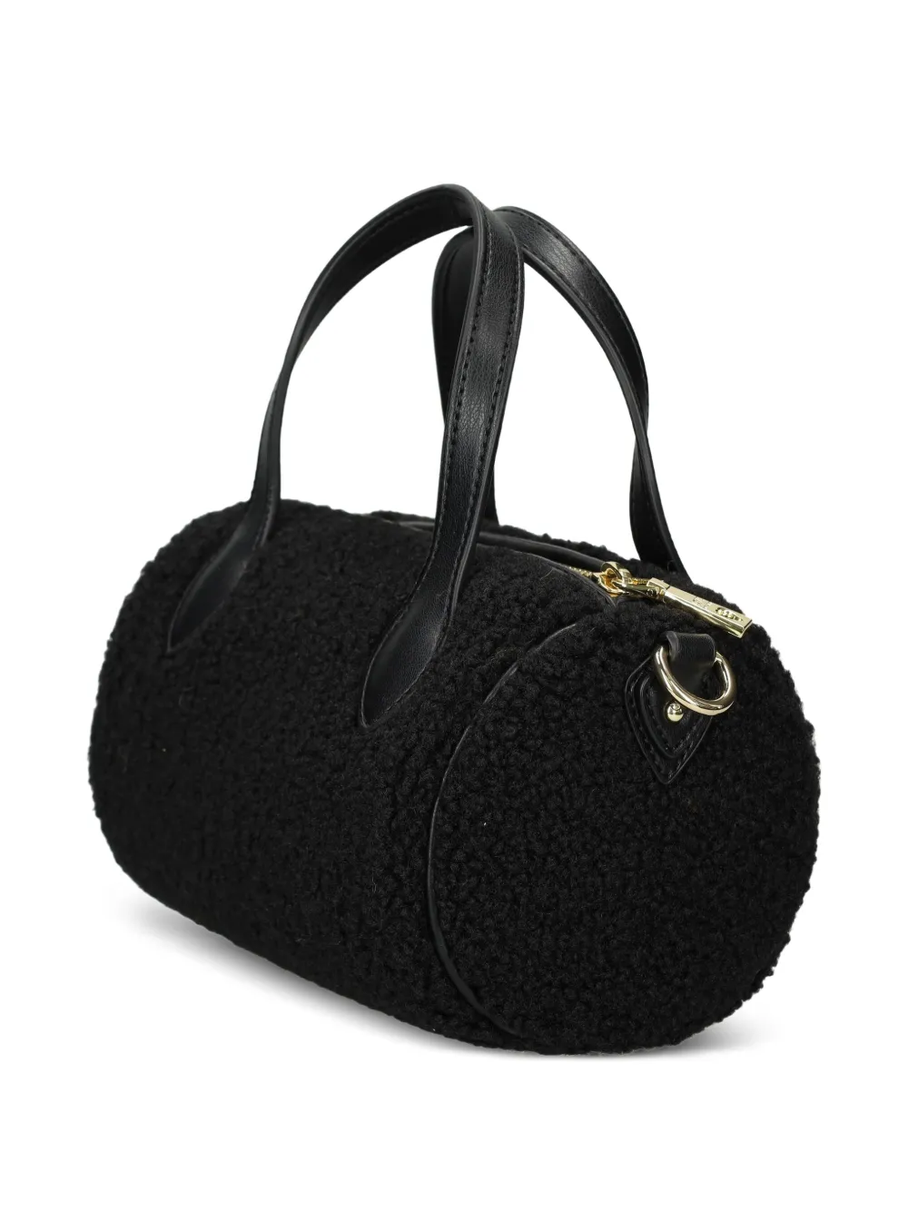 Love Moschino Shopper met handvat en ketting Zwart