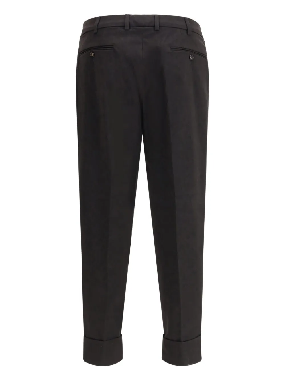 Cruna Belt-loops Trousers In Black