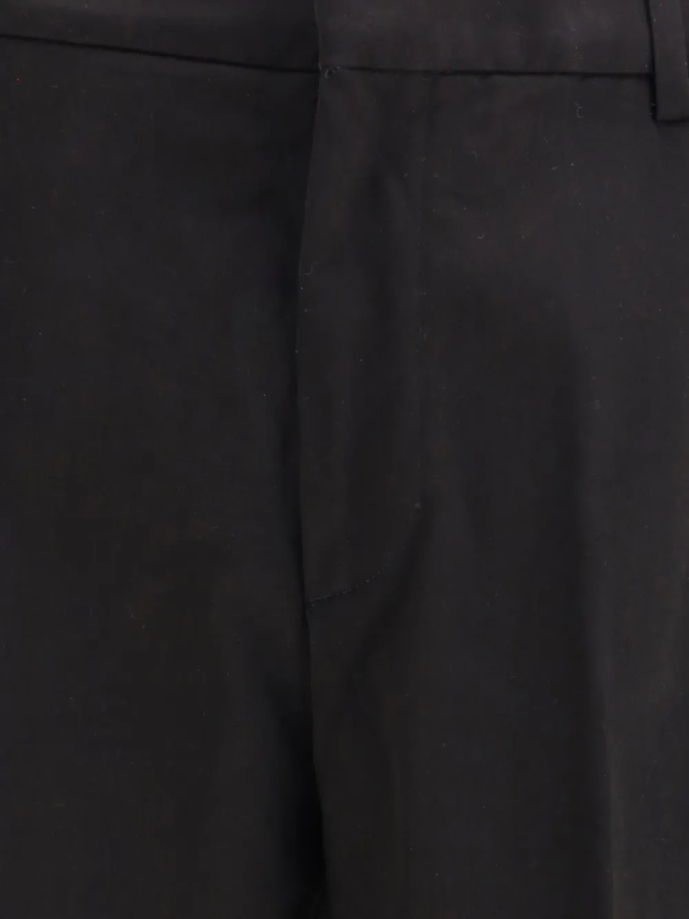 Cruna Belt-loops Trousers In Black