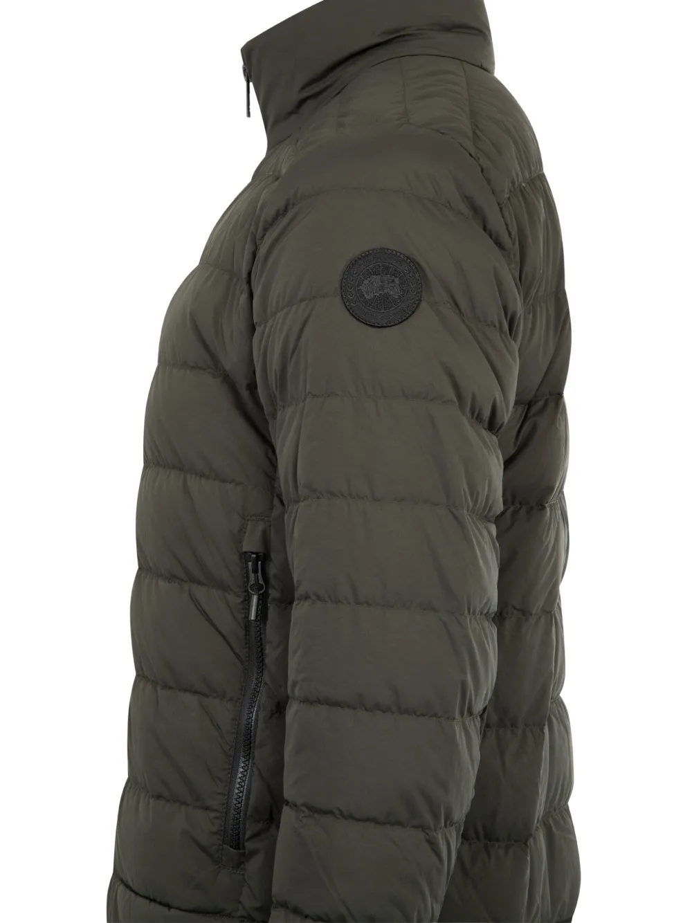 Canada Goose Crofton gewatteerd jack Groen