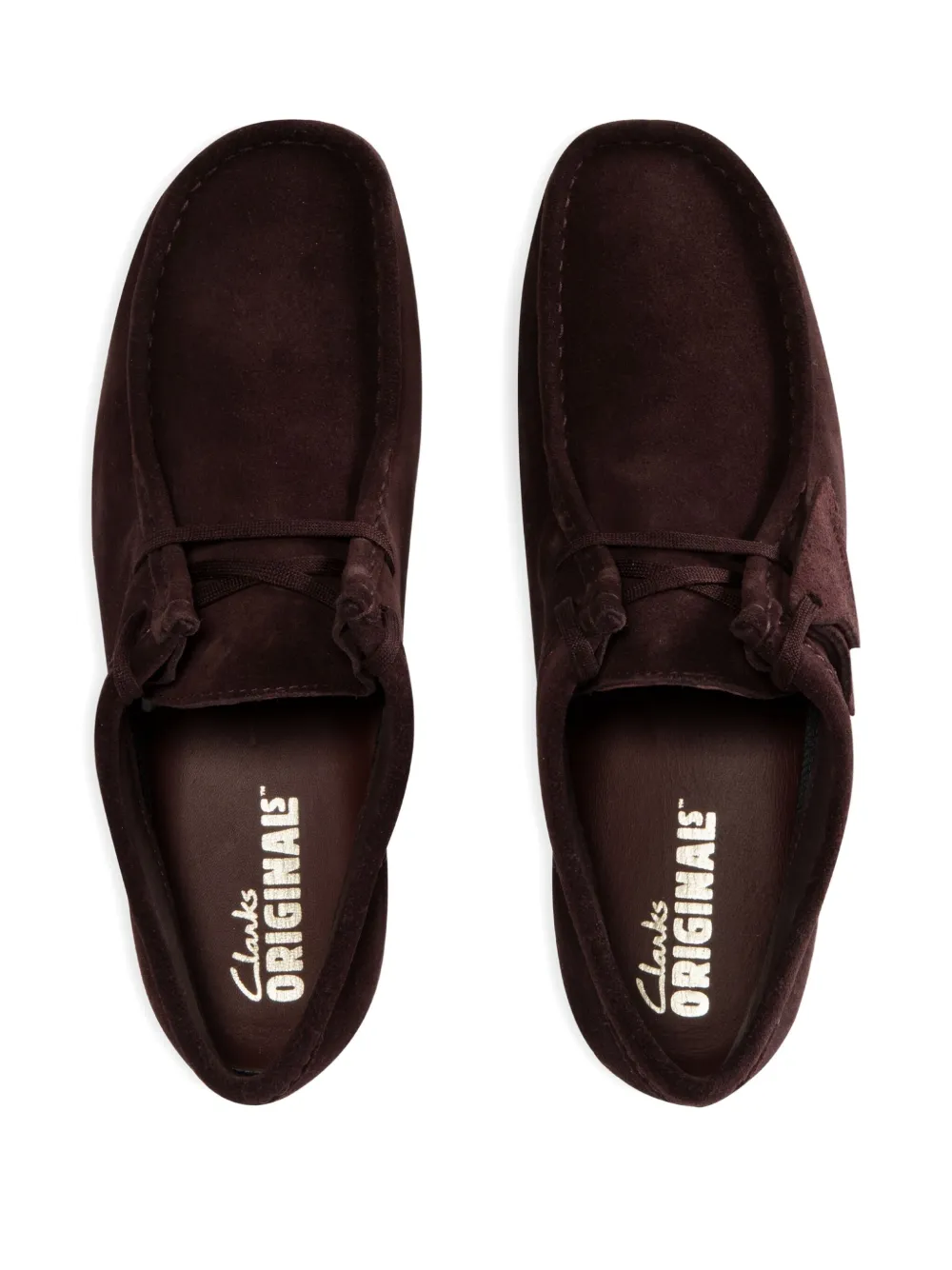 Clarks Wallabee Lace-up Shoes In Purple