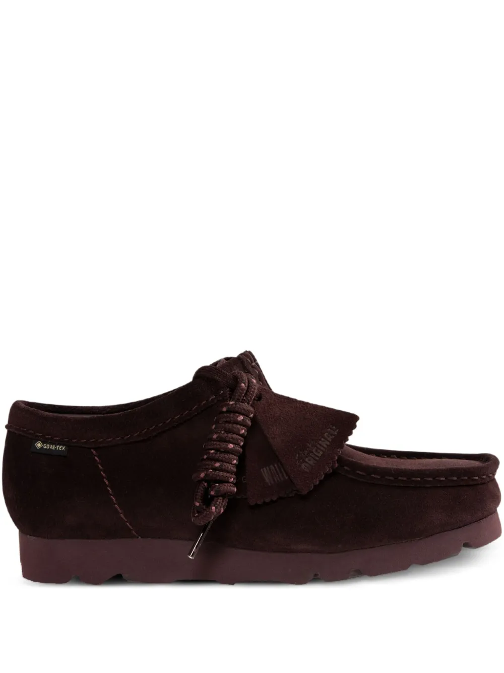 Clarks Wallabee Lace-up Shoes In Purple
