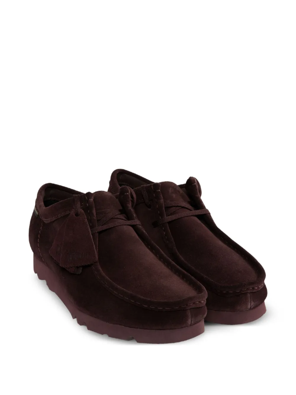 Clarks Wallabee Lace-up Shoes In Purple