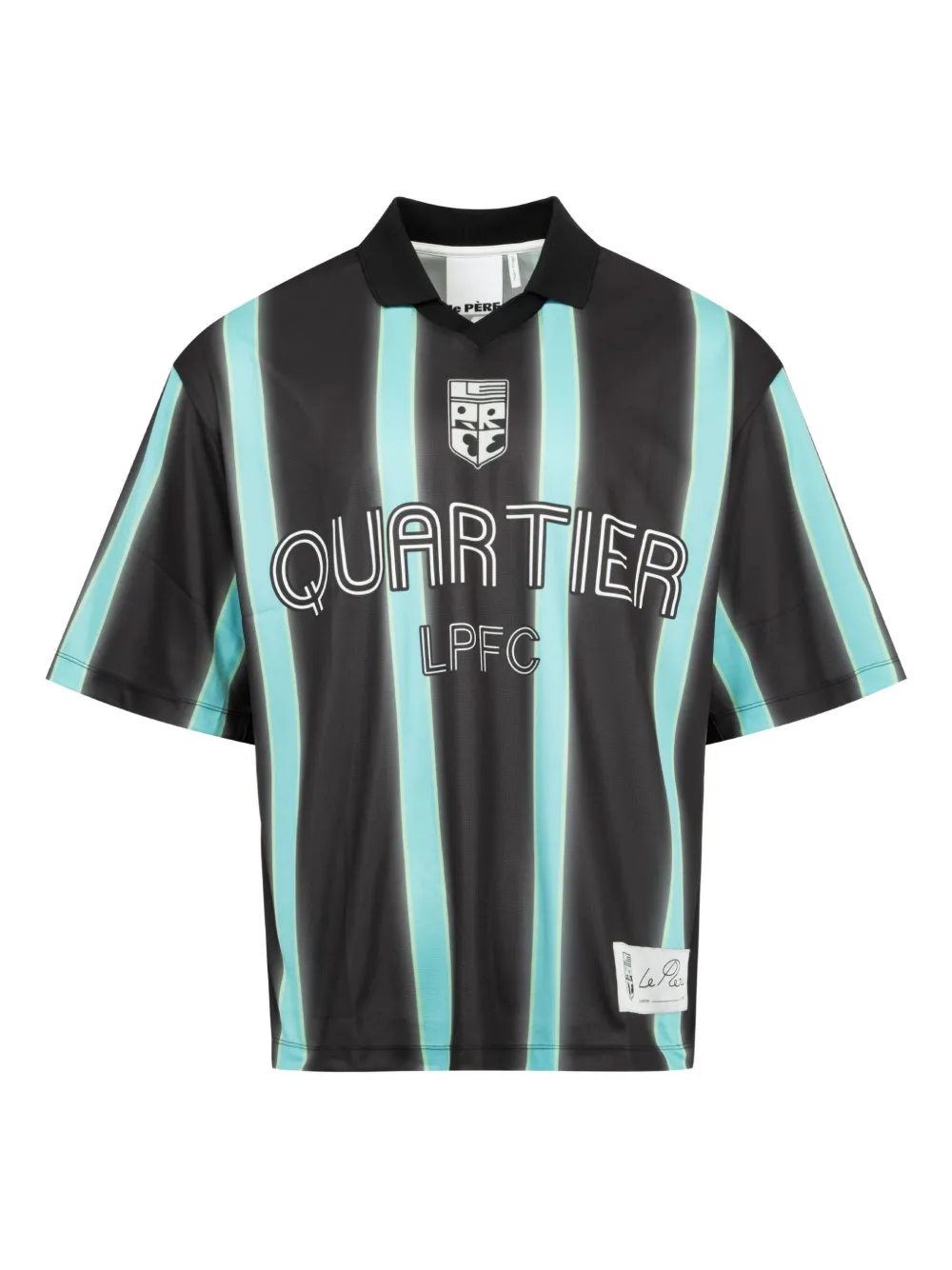 Le Pere striped jersey | Black | Image 1