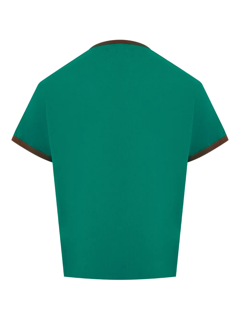 Le Pere T-shirt met ronde hals - Groen