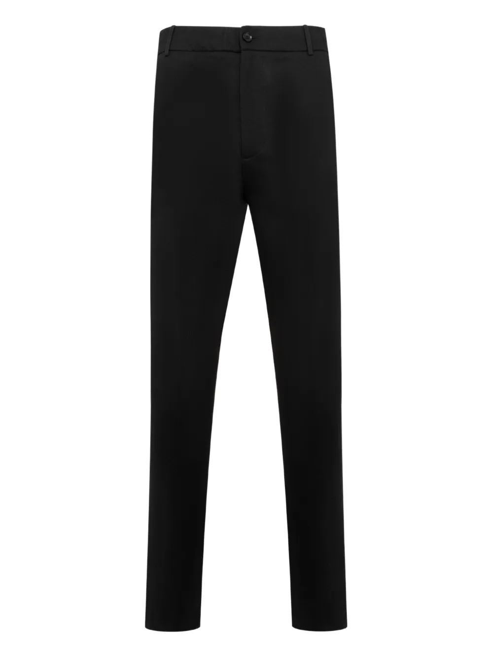 Moncler logo-patch trousers | Black | Image 1