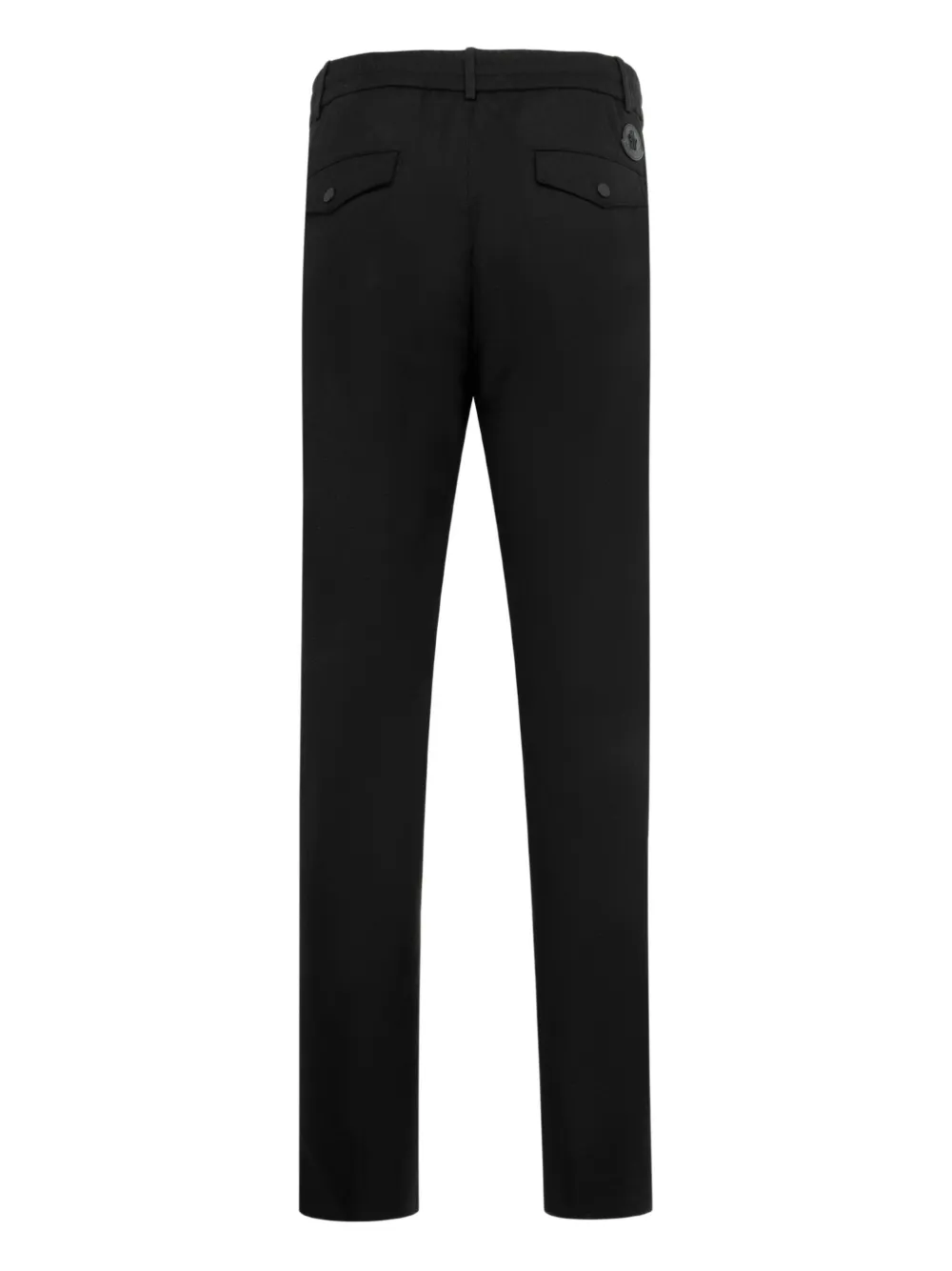 Moncler logo-patch trousers | Regular-Fit & Straight Leg Pants | Image 2