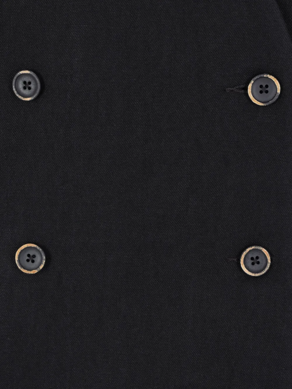 Uma Wang Kiowa Double-breasted Blazer In Black