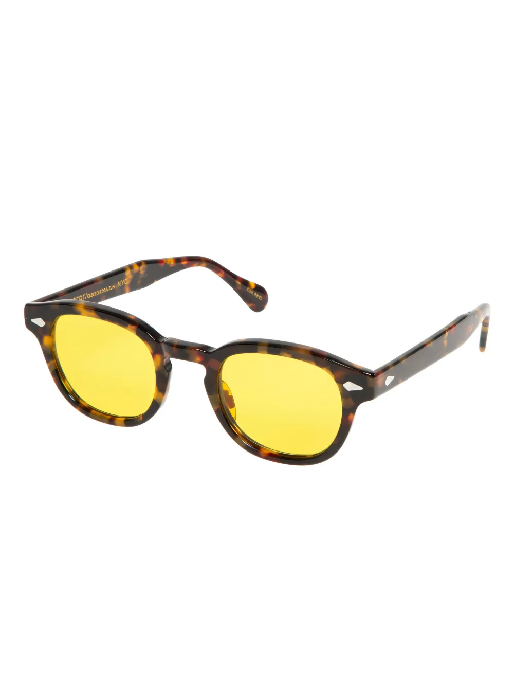 Moscot Lemtosh round-frame sunglasses | Brown | Image 1
