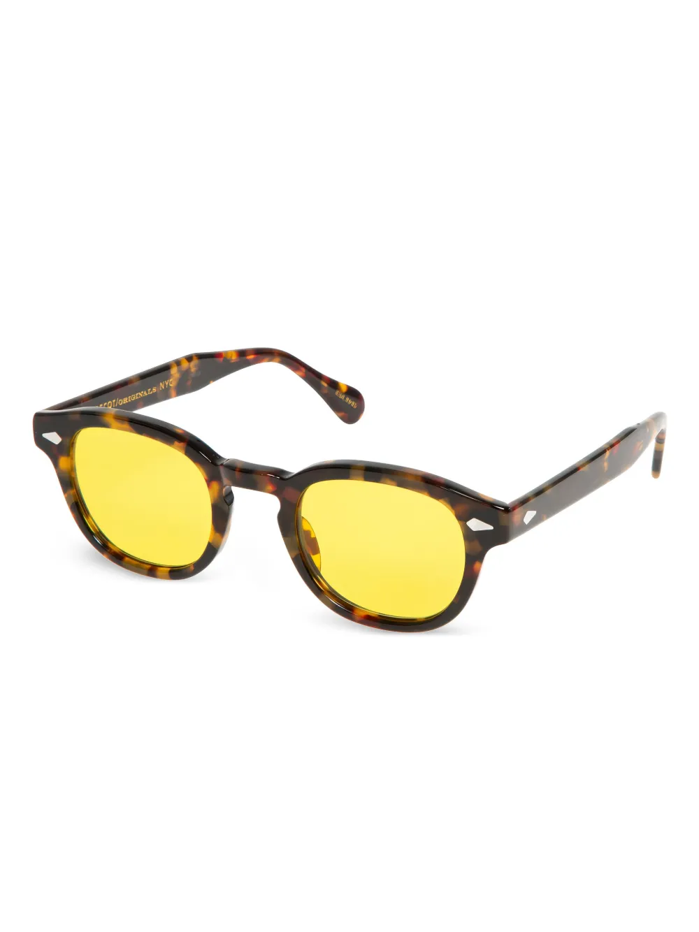 Moscot Lemtosh round-frame sunglasses | Brown | Image 1