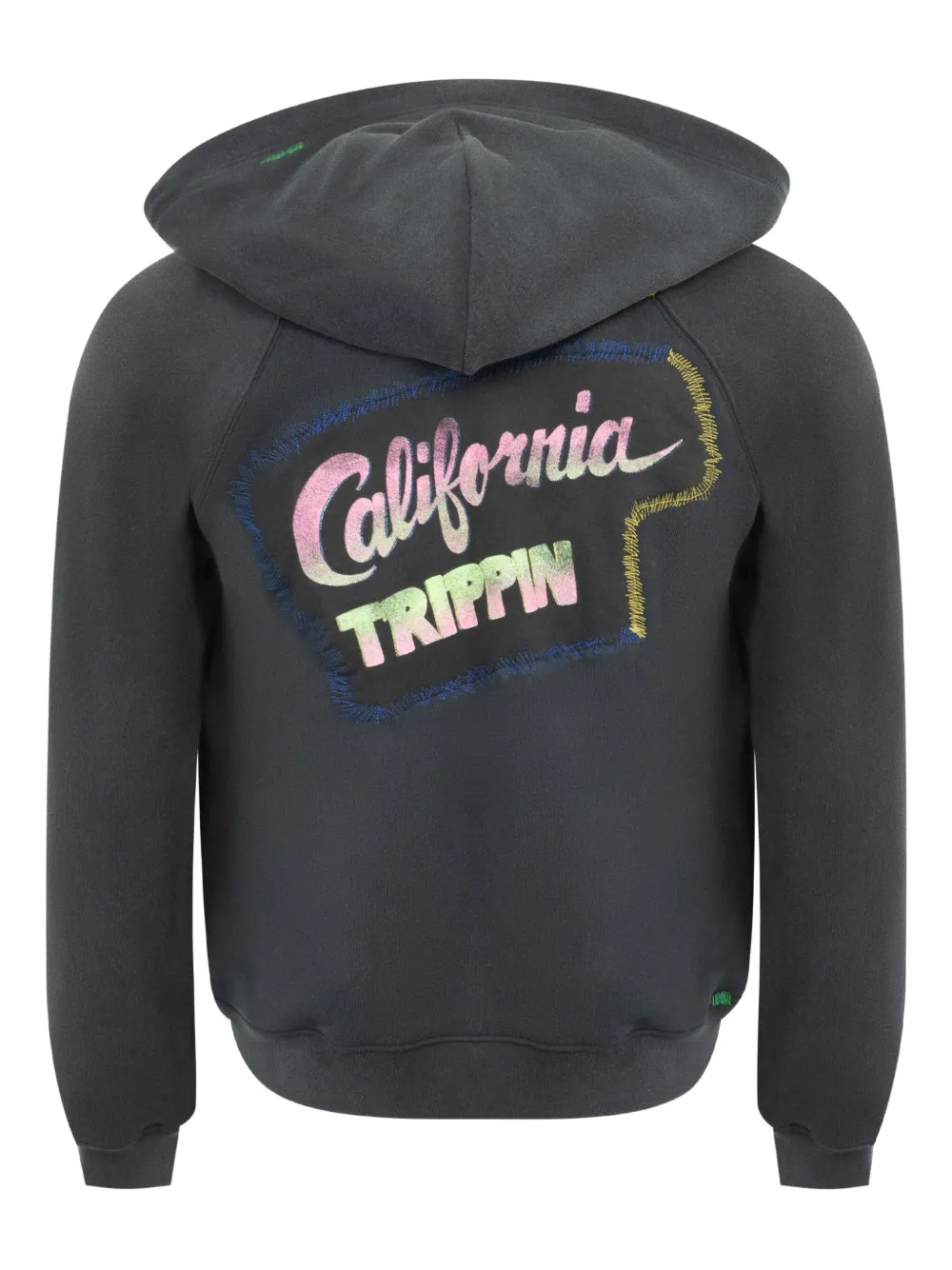 Nahmias California Tripping Girlfriend hoodie met rits Grijs