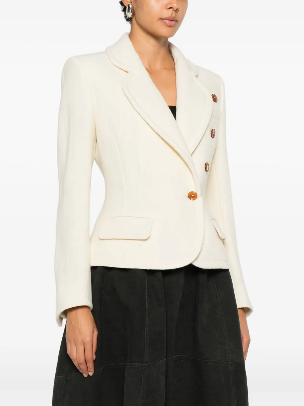 Vivienne Westwood Button Flap Pocket Jacket In Neutral
