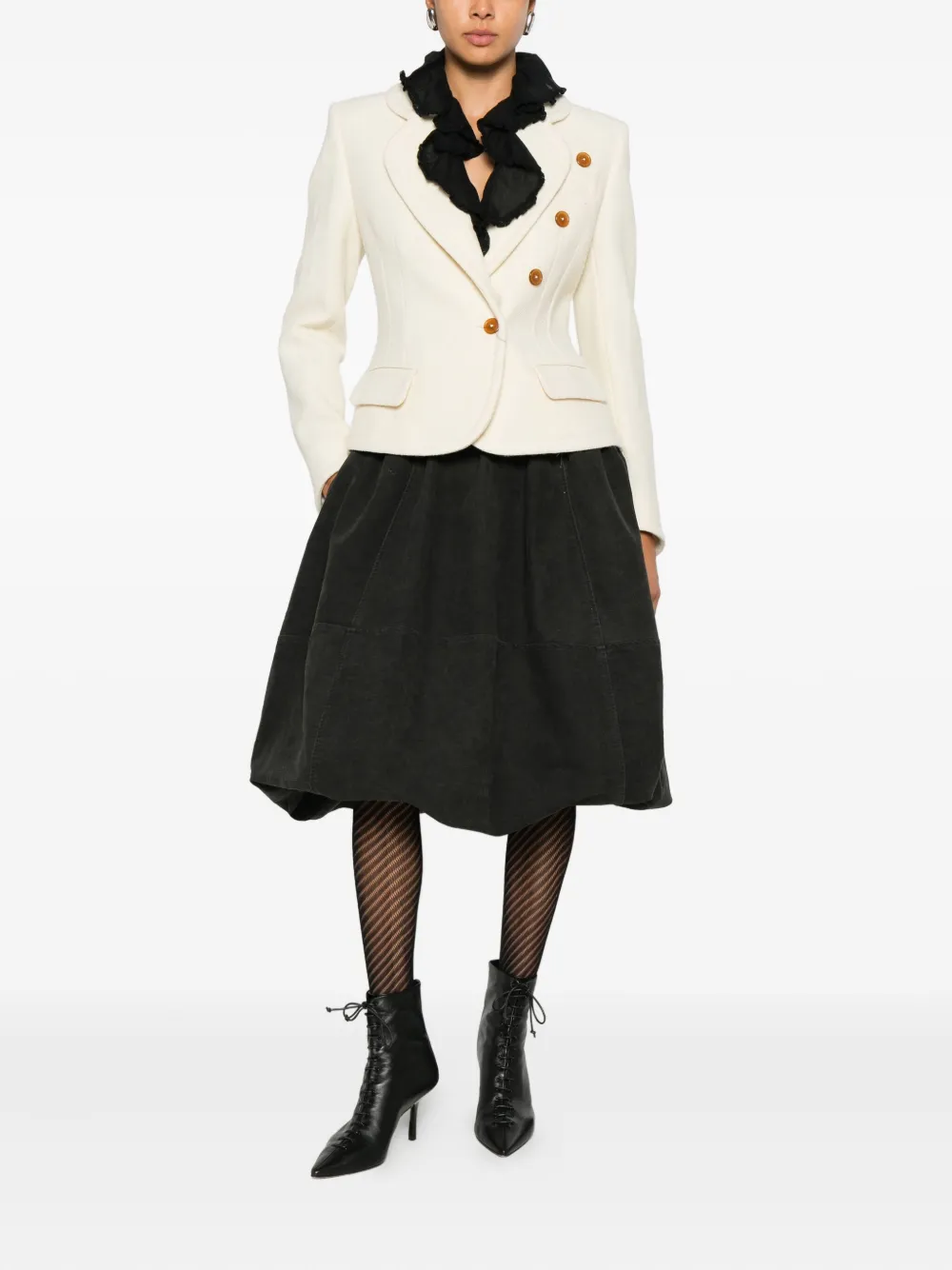 Vivienne Westwood Button Flap Pocket Jacket In Neutral