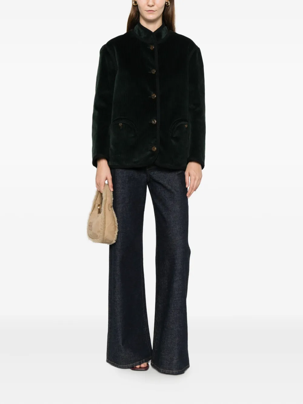 Blazé Milano corduroy pocket jacket | Fitted Jackets | Image 2