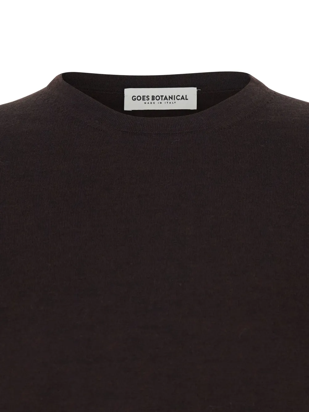  Goes Botanical Crew Neck Sweater - Brown 