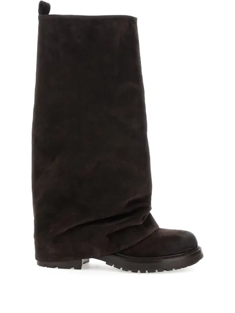 strategia shoes Kayla multilayer rounded toe boots