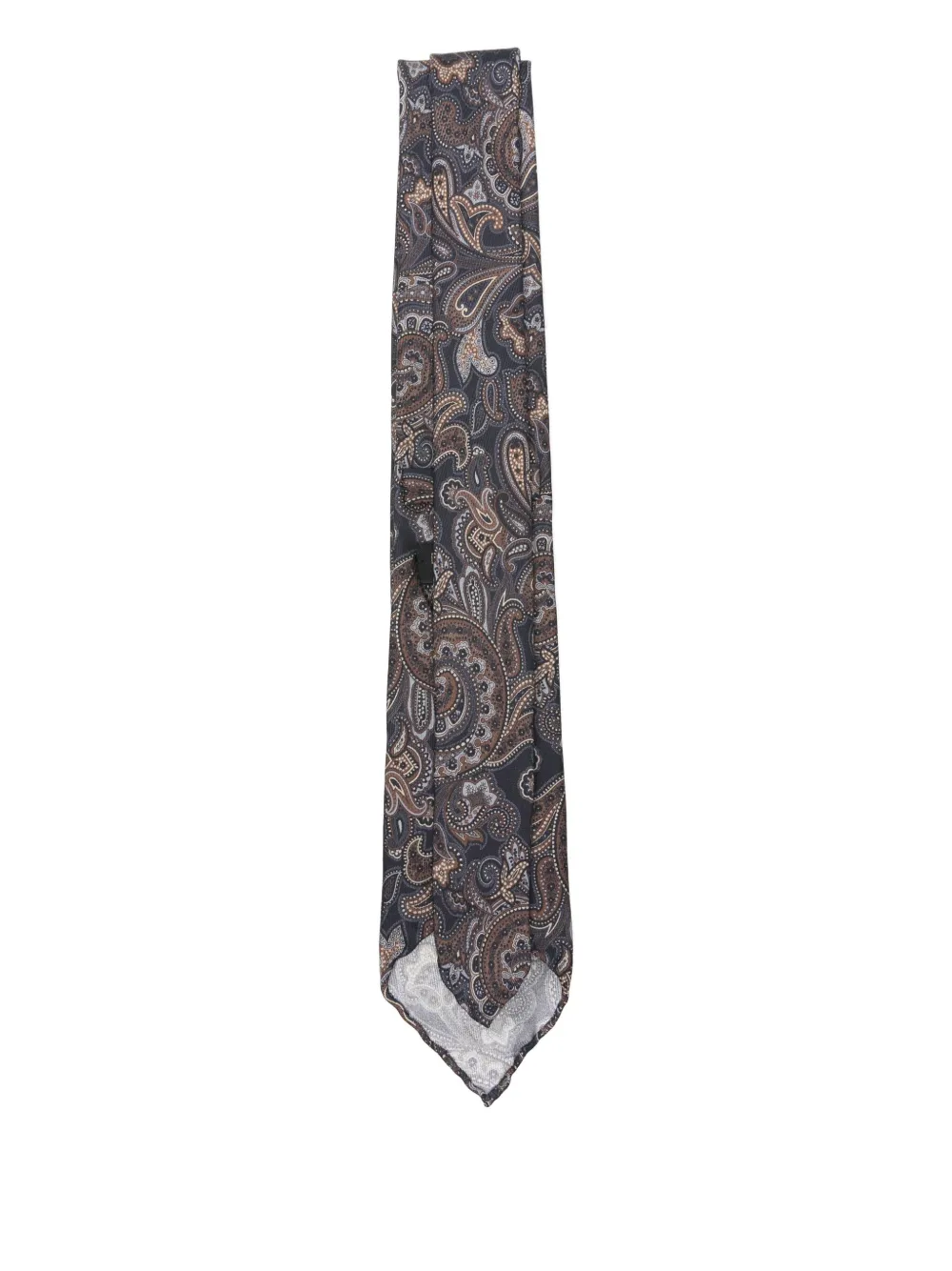 Dell'oglio Paisley Pittsf476 Tie In Gray