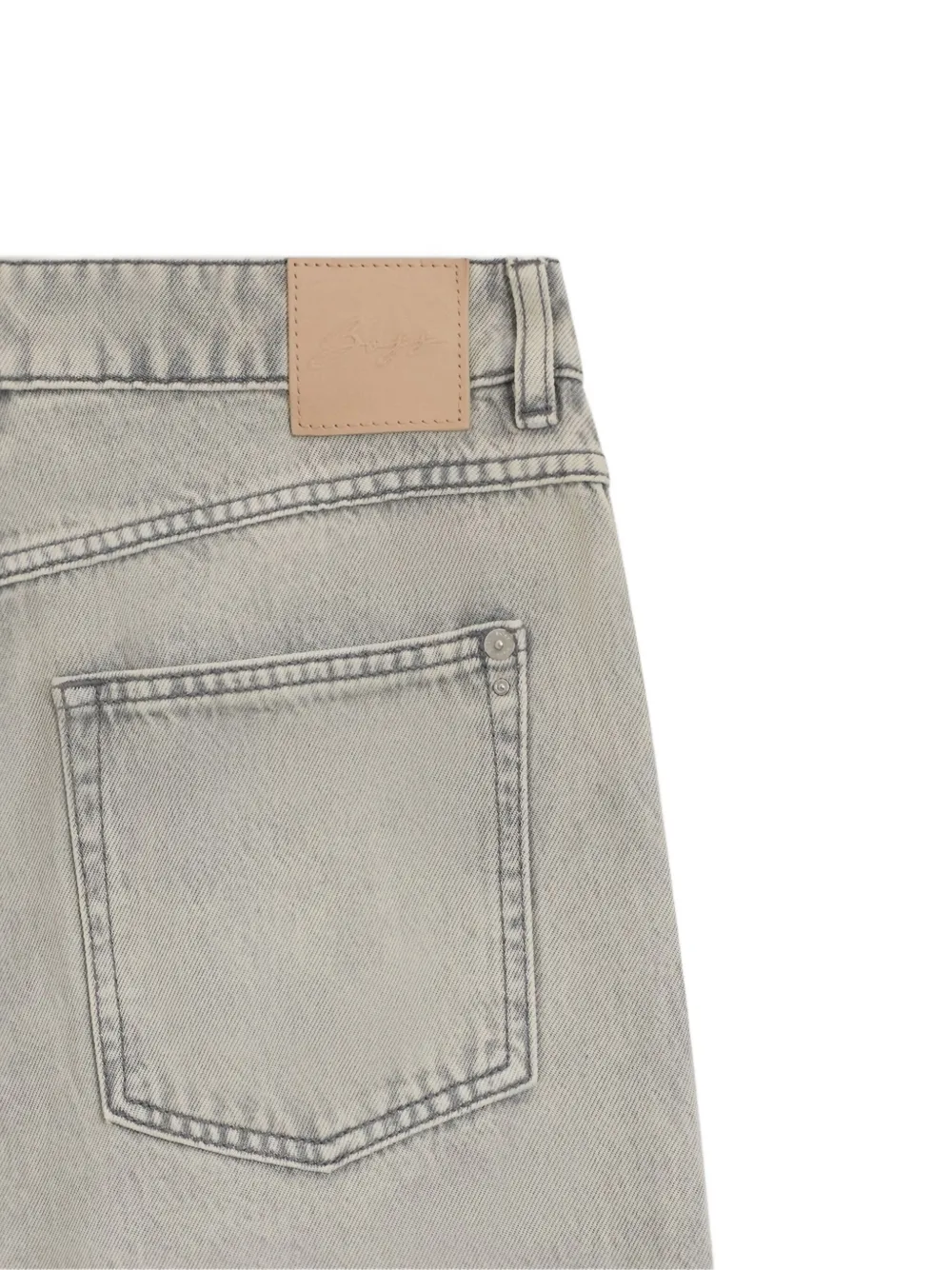 Hugo Boss Five-pocket Jeans In Gray