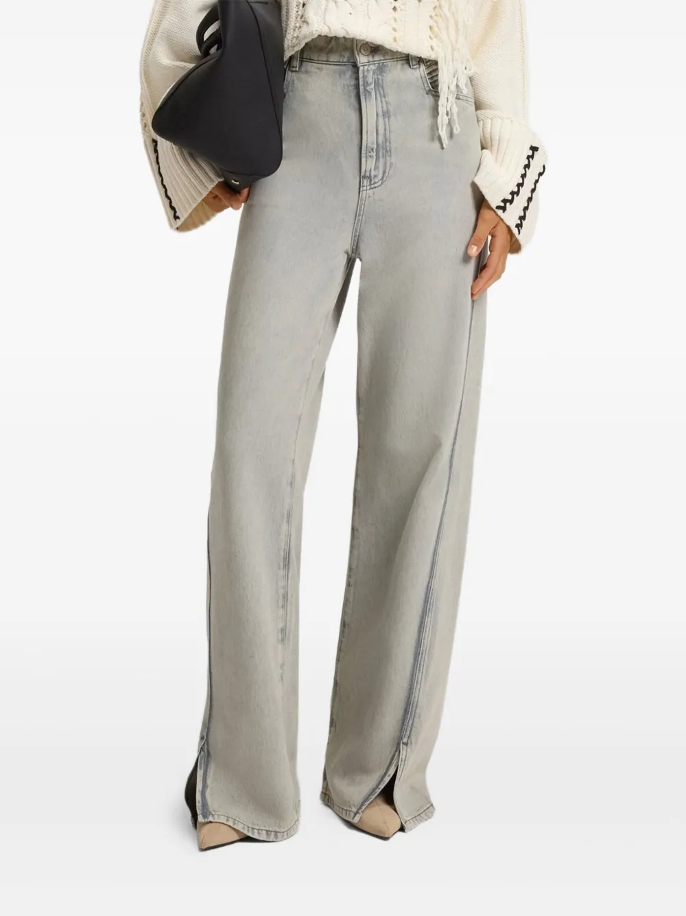 BOSS five-pocket jeans - Grey