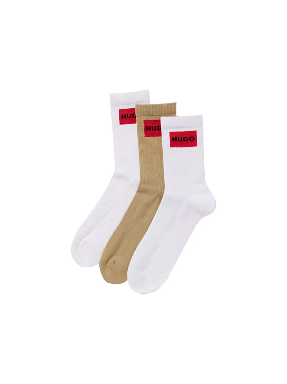 Hugo Boss Logo Socks (pack Of Three) In Multi