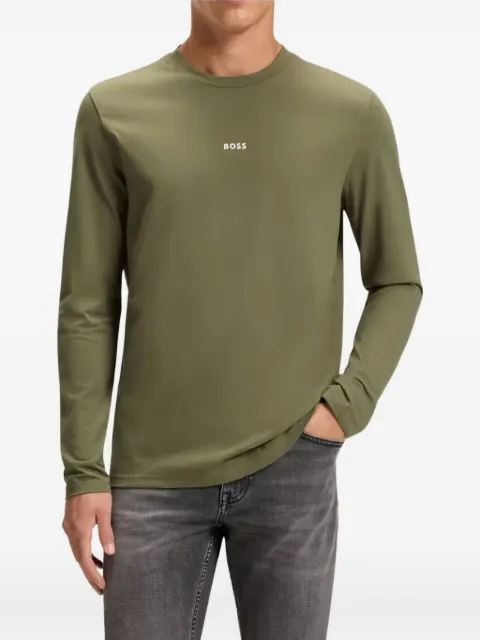 BOSS playera manga larga