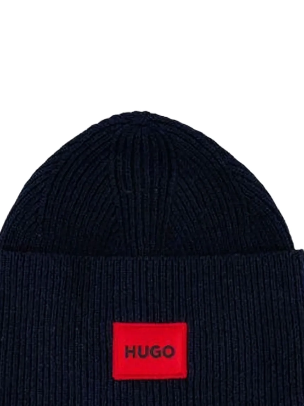 BOSS bonnet côtelé à détail de patch | Image 2