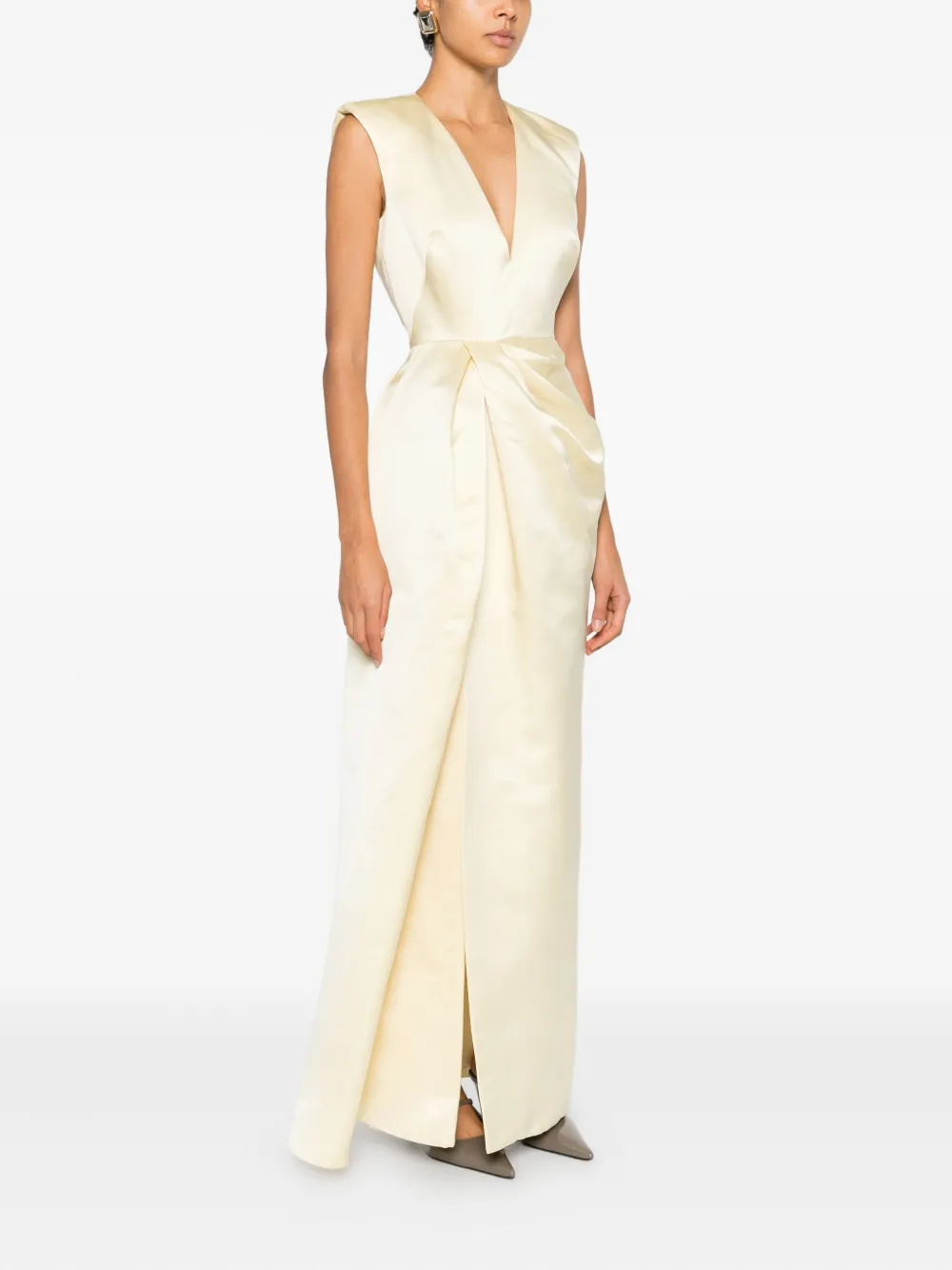 Givenchy Kleid Mit V-ausschnitt In Neutral