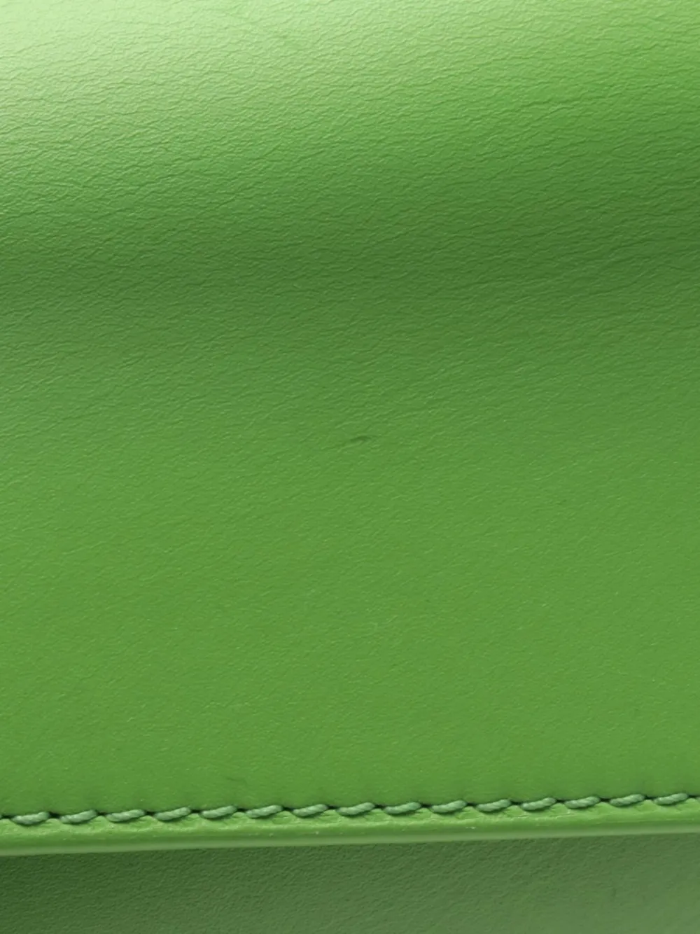 Pre-owned Loewe 2010-2025 Small Leather Puzzle Edge Satchel In Green