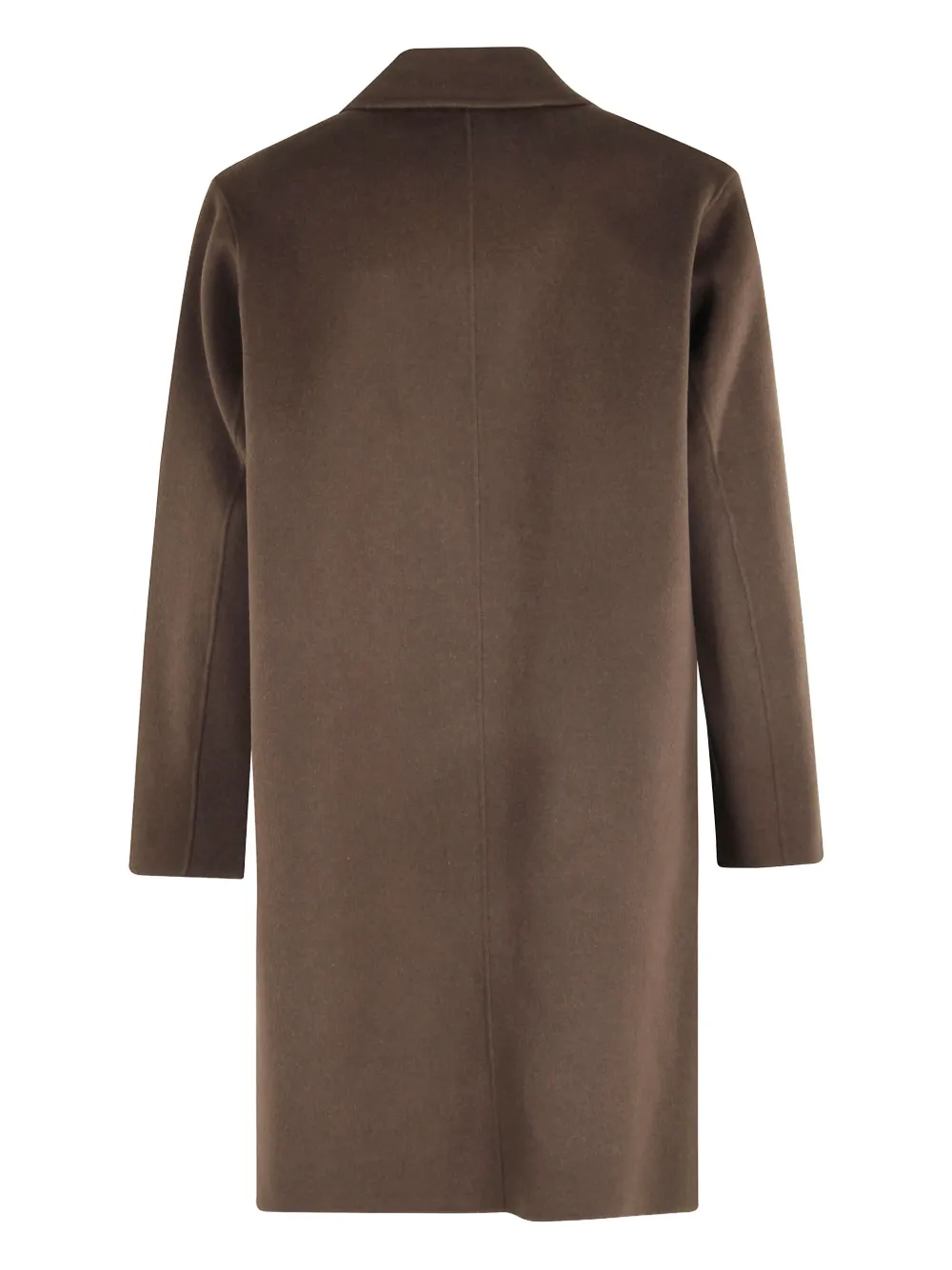 AMARANTO  buttoned wool coat | Single Breasted Coats | Image 2