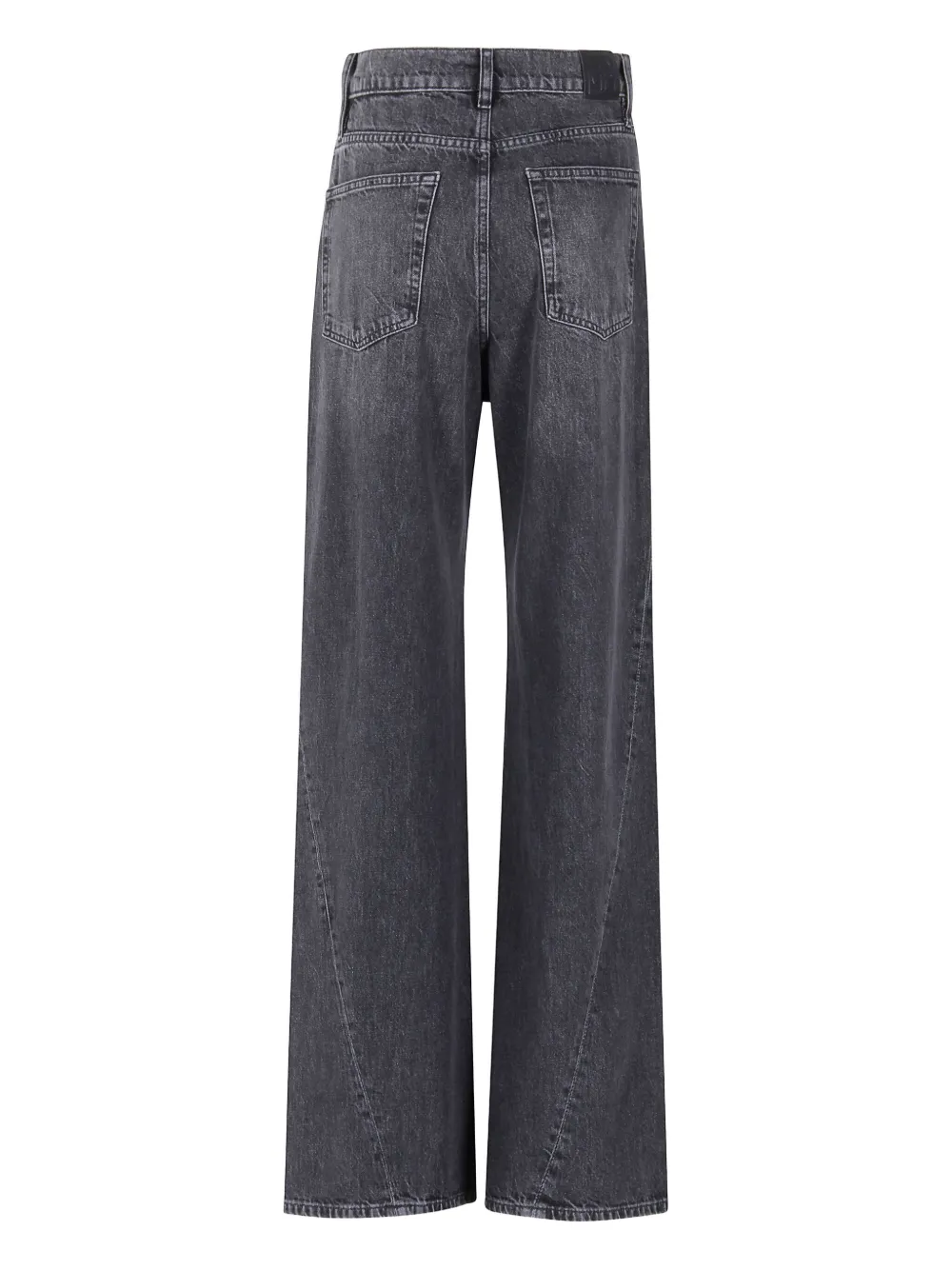 ANINE BING button-fastening jeans - Zwart