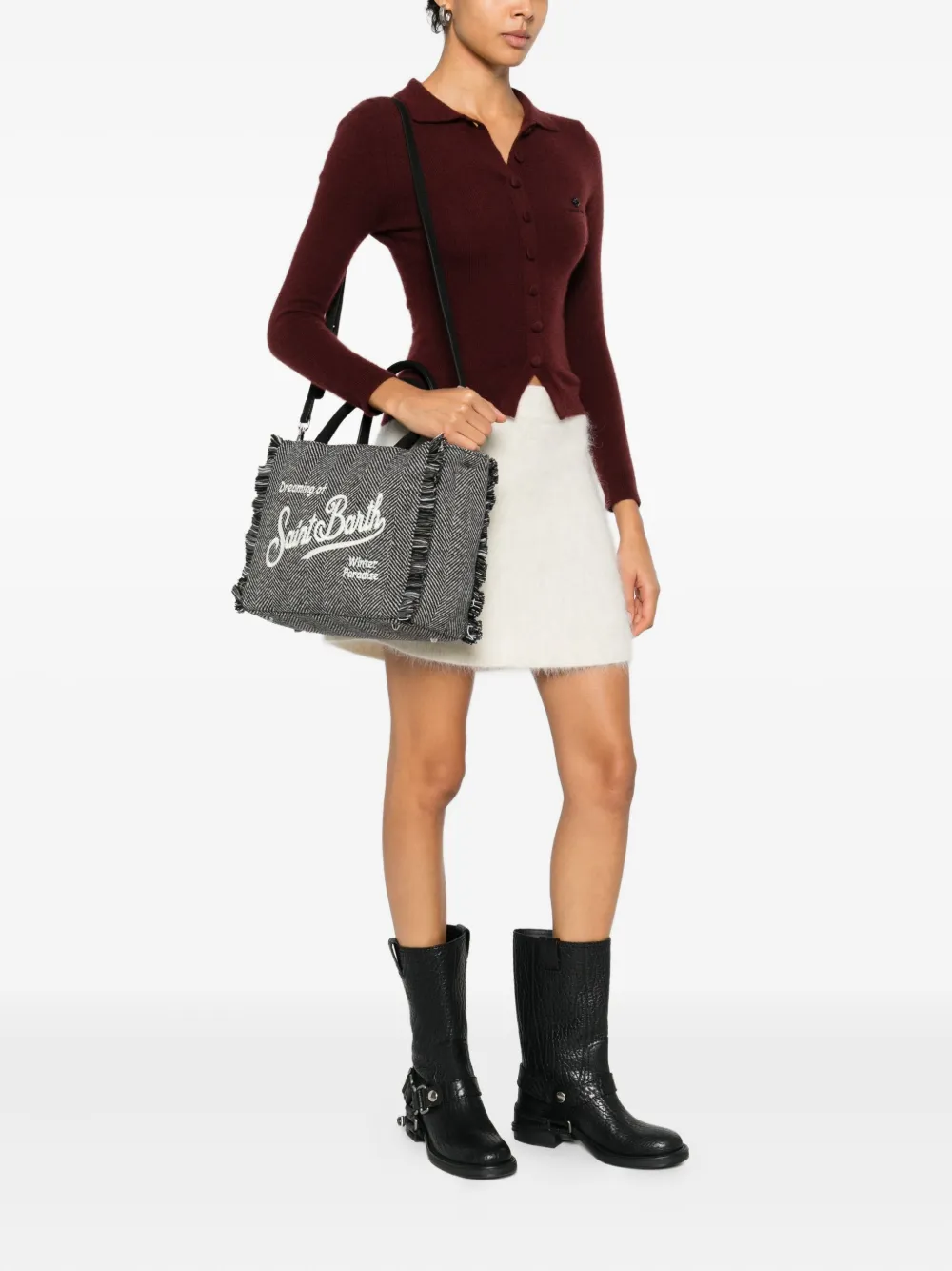 MC2 Saint Barth Colette tote bag - Zwart