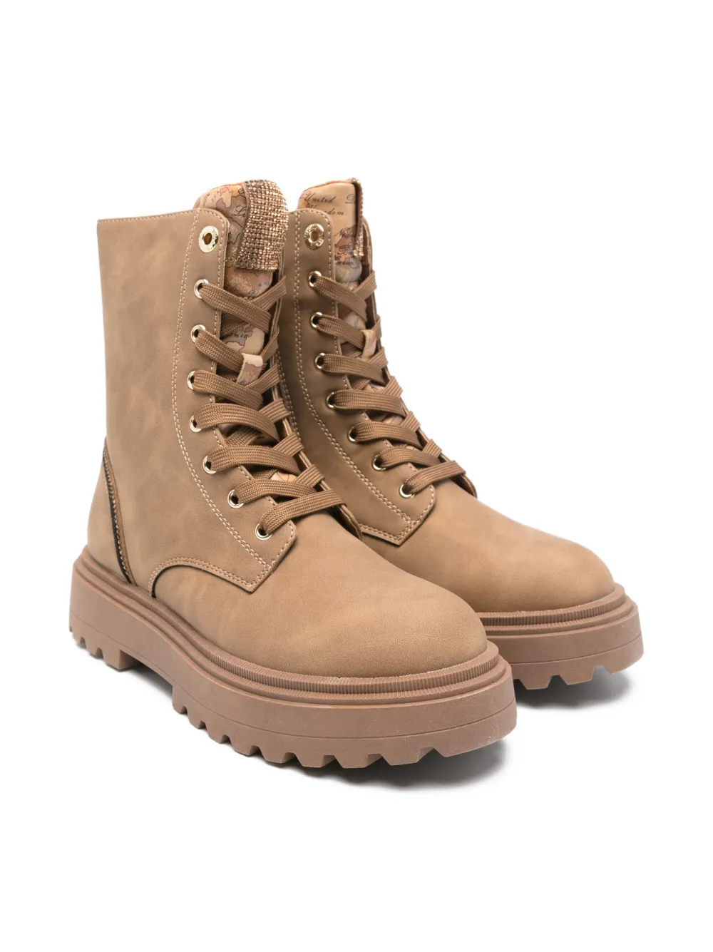 ALVIERO MARTINI 1° CLASSE lace-up combat boots | neutro | Image 1