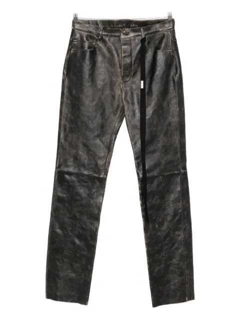 Ann Demeulemeester panelled trousers