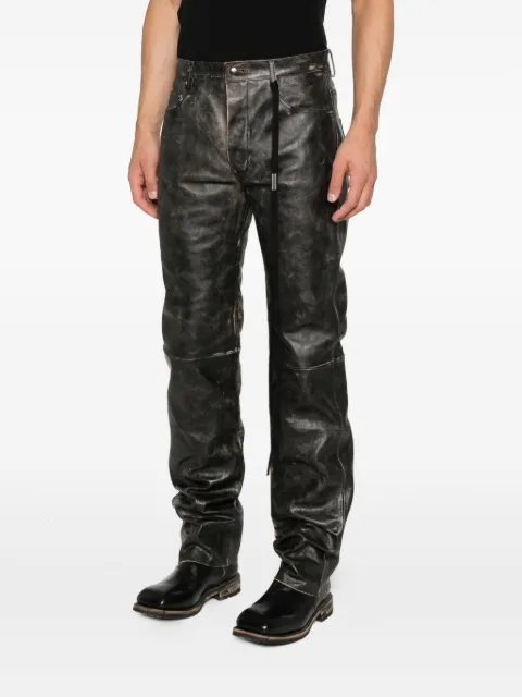 Ann Demeulemeester panelled trousers