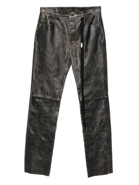 Ann Demeulemeester pantalon à empiècements