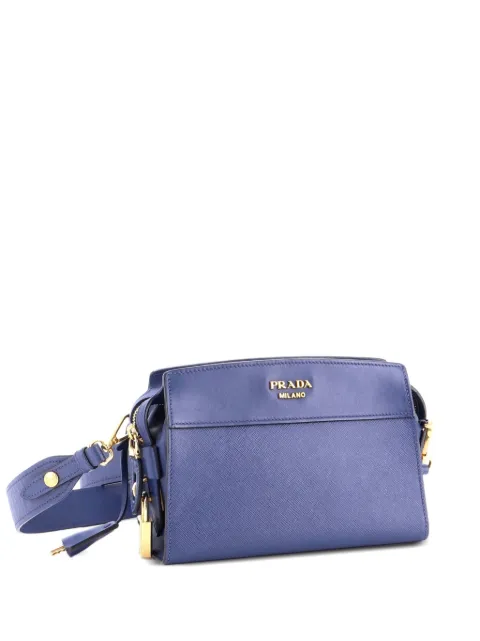 Prada Pre-Owned Esplanade Saffiano with City Calf Small crossbody bag