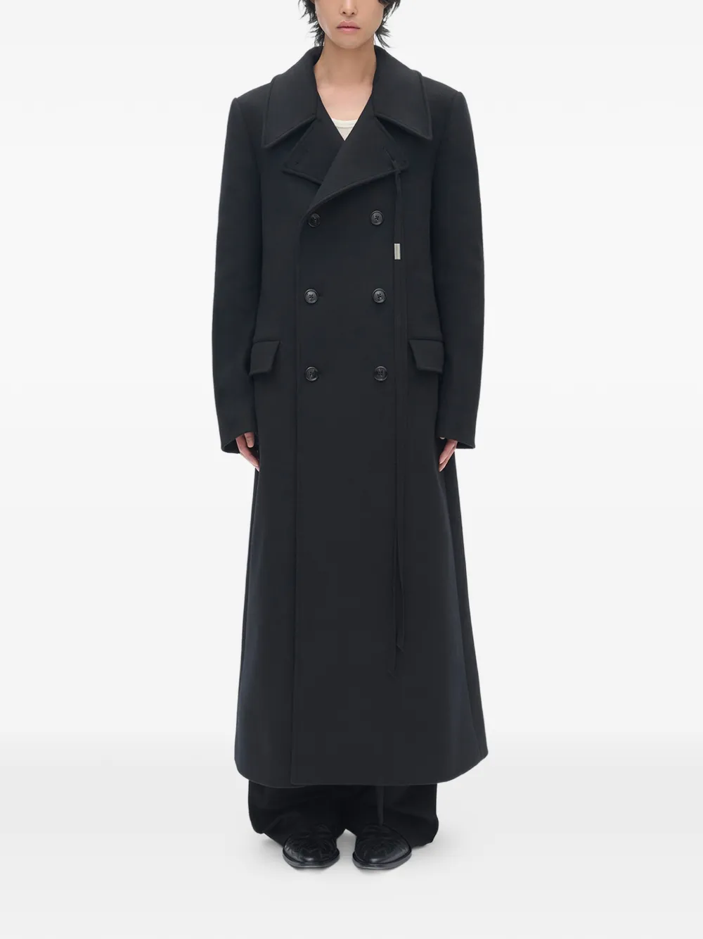 Ann Demeulemeester Cappotto doppiopetto - Nero