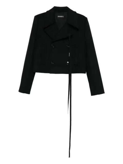 Ann Demeulemeester Jacke mit Gürtel