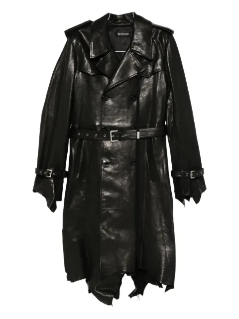 Ann Demeulemeester belted double-breasted coat