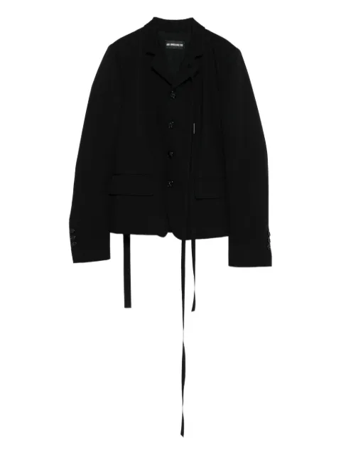 Ann Demeulemeester Jacke mit Gürtel