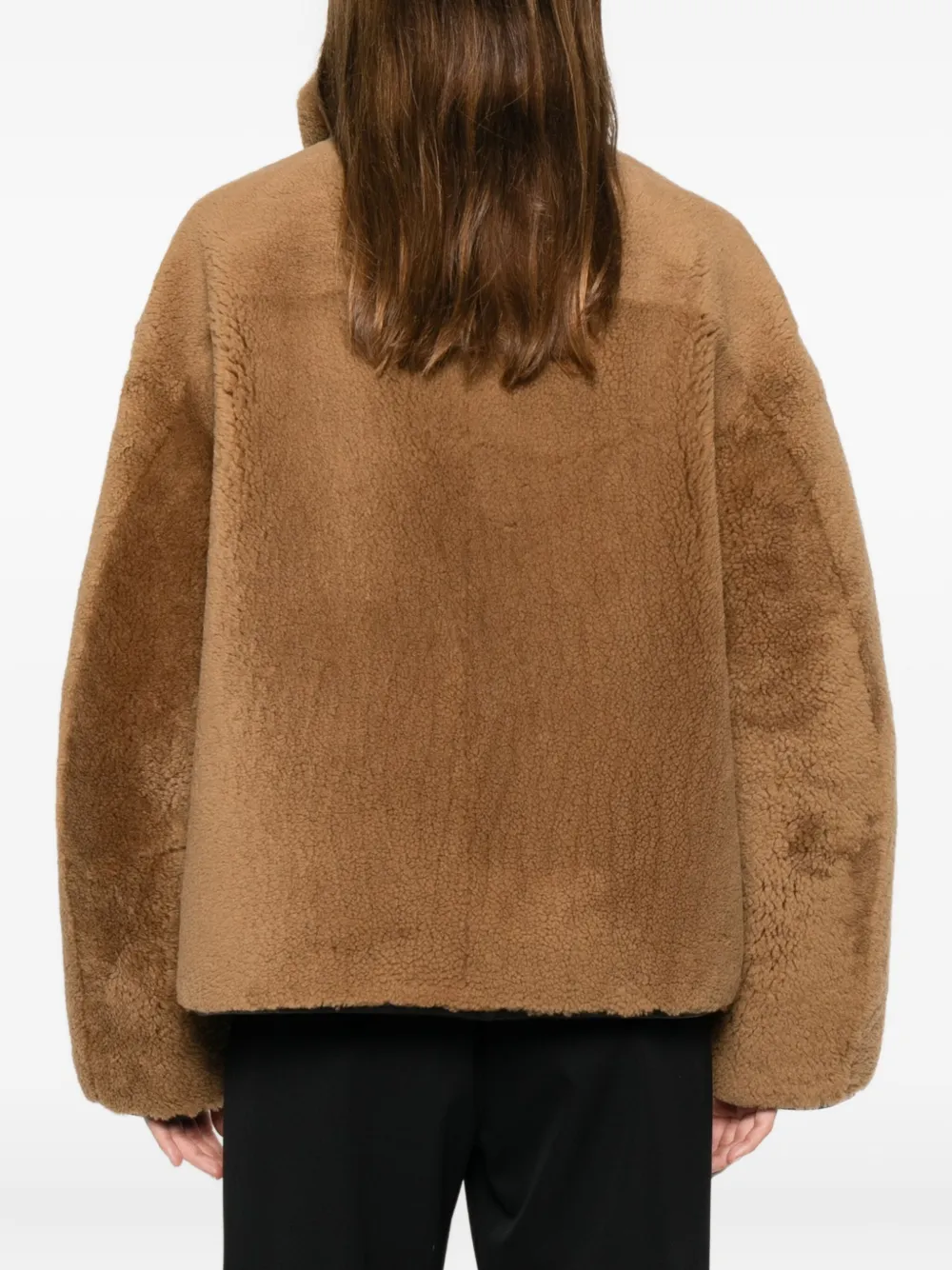 Rohe Toggle-fastening Pocket Jacket In Brown