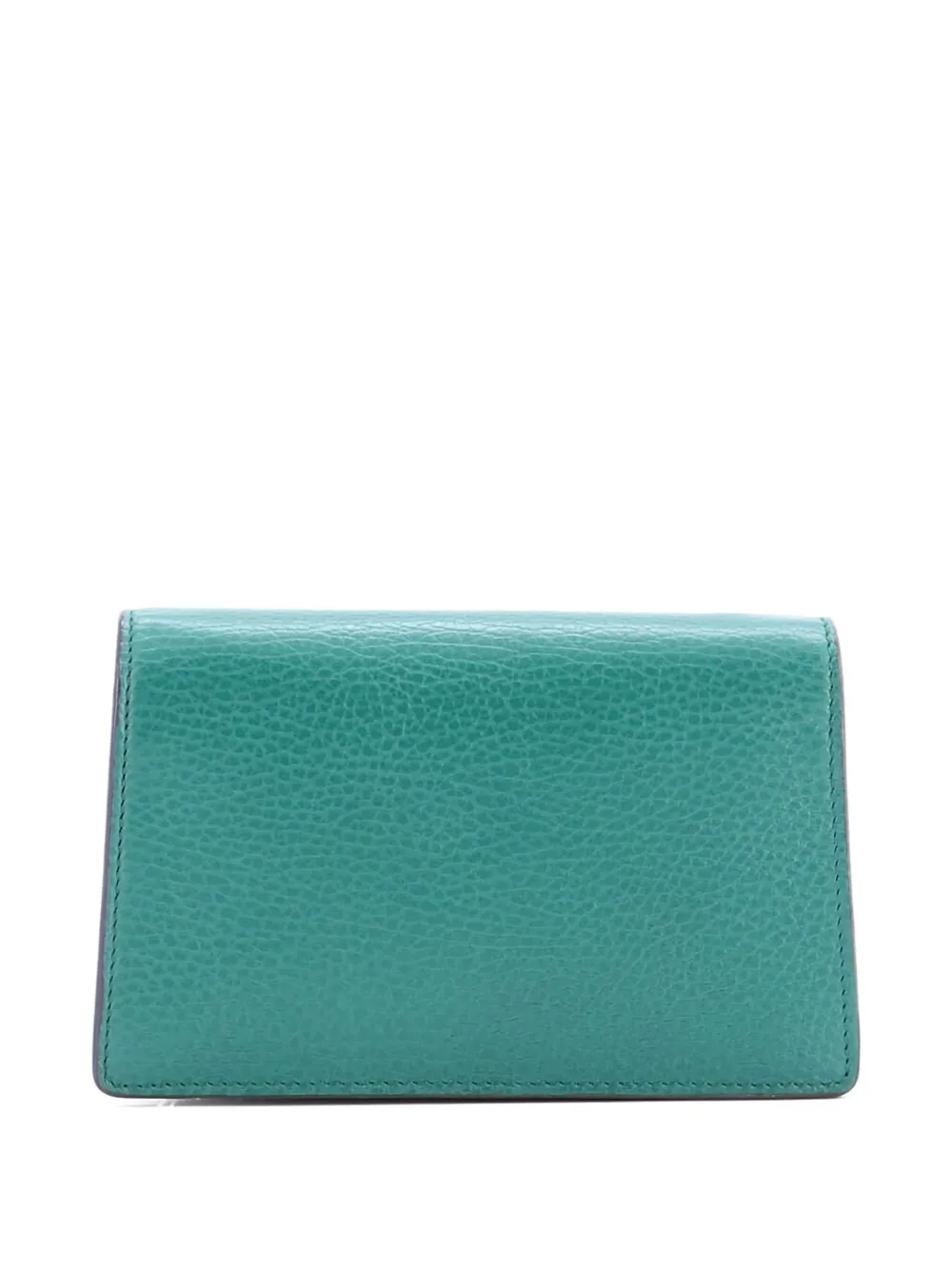 Pre-owned Gucci Dionysus Bag Leather Super Mini Clutch Bag In Green
