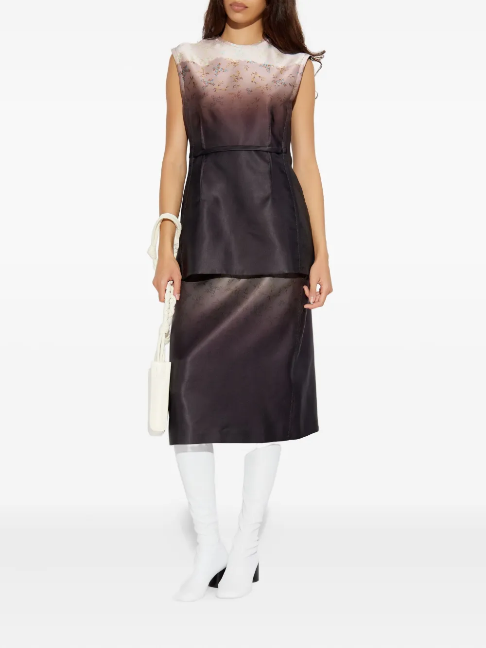 Jil Sander Sleeveless Top In Black