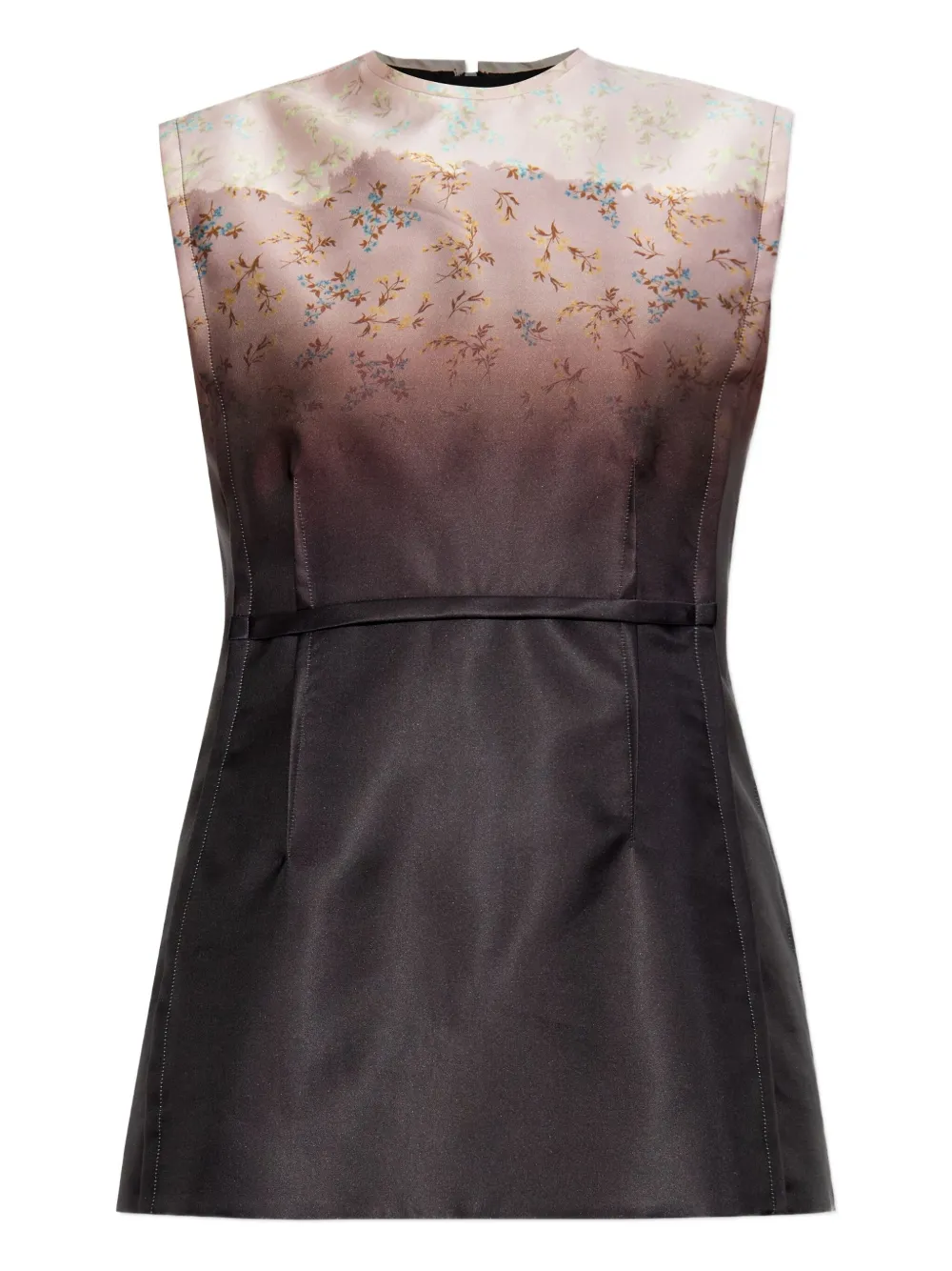 Jil Sander Sleeveless Top In Black