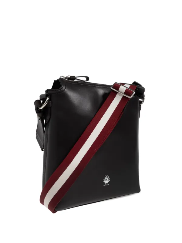 Bally Ray レザーメッセンジャーバッグ | ブラウン | FARFETCH JP