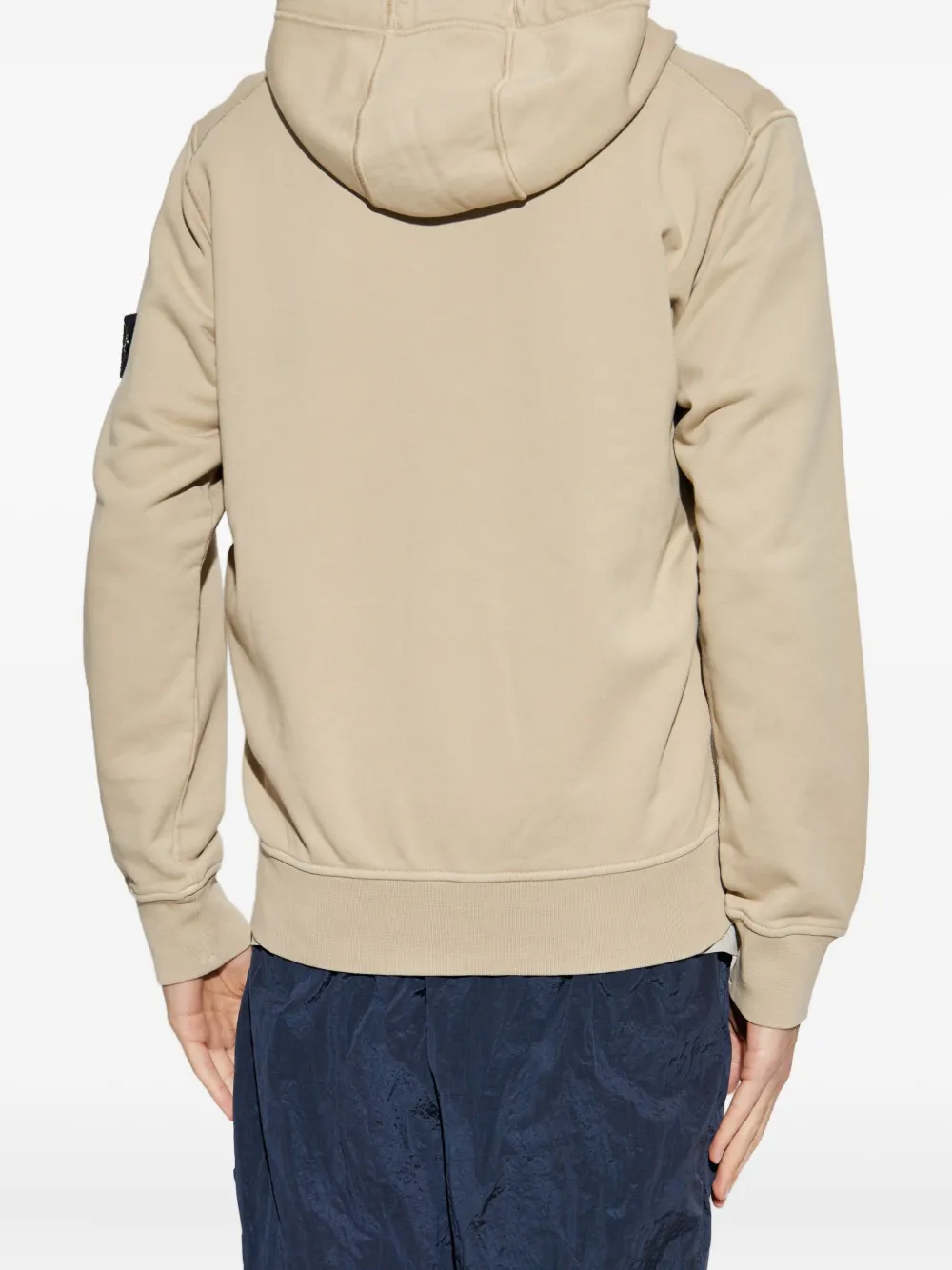 Stone Island Hoodie met rits Beige