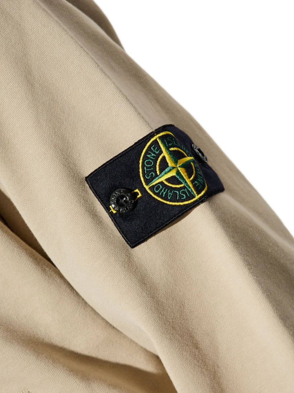 Stone Island Hoodie met rits Beige