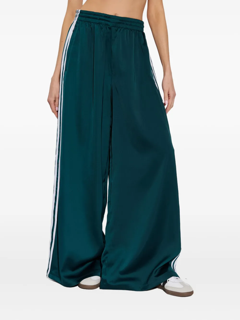 adidas Broek met geborduurd logo Groen