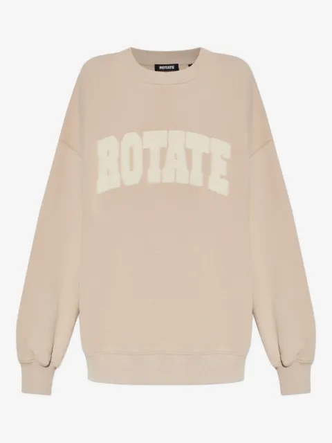 ROTATE BIRGER CHRISTENSEN logo-appliqué sweatshirt